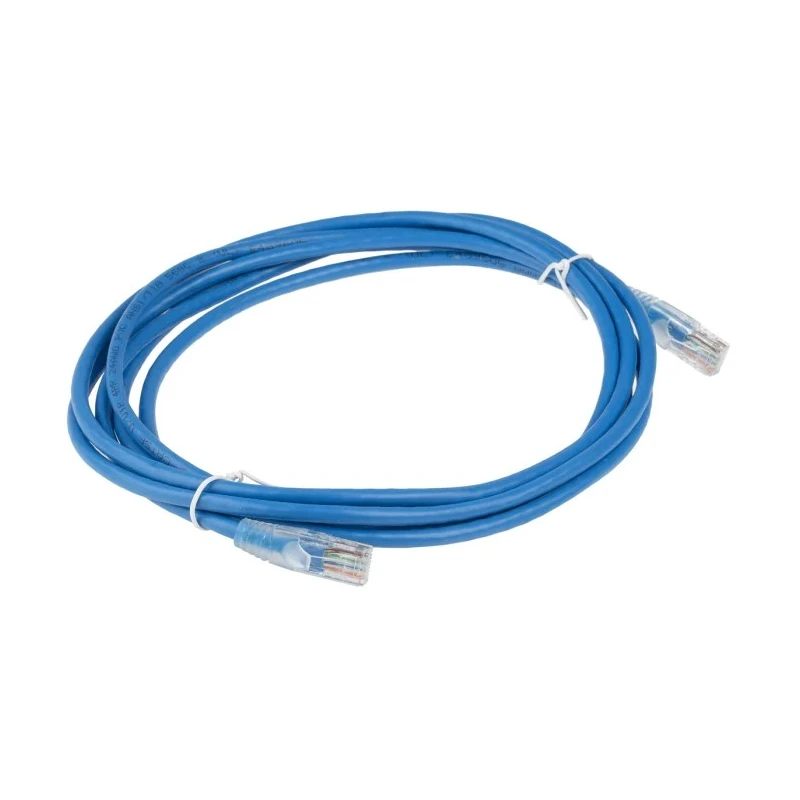 RS PRO Cat5e Ethernet Cable, 3 m, Blue, RJ45 Male to RJ45 Male, U/UTP PVC 556-477