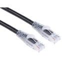 RS PRO Cat6 Ethernet Cable 10 m Black RJ45 Male to RJ45 Male U/UTP PVC 30V 556-512