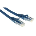 RS PRO Cat6 Ethernet Cable 0.5 m Blue RJ45 Male to RJ45 Male U/UTP Low Smoke Zero Halogen 556-796