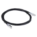 RS PRO Cat5e Ethernet Cable RJ45 Male to RJ45 Male, 2 m, Black, Shielded PVC 556-972
