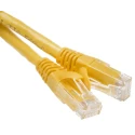 RS PRO Cat6 Ethernet Cable, RJ45 Male to RJ45 Male, 3m, Yellow, Unshielded PVC 557-149