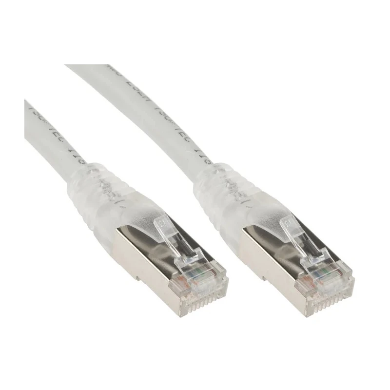 RS PRO Cat6 Ethernet Cable, 5 m, Grey, RJ45 Male to RJ45 Male, F/UTP Low Smoke Zero Halogen 557-014