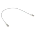 RS PRO Cat6 Ethernet Cable 0.5m F/UTP Grey RJ45 Male to Male Low Smoke Zero Halogen 556-966