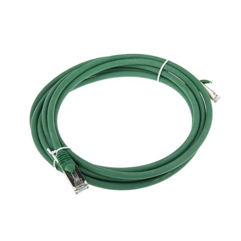 RS PRO Cat6 Ethernet Cable, 3m, Green, RJ45 Male to RJ45 Male, F/UTP LSZH 30V 557-171