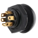 Otto Illuminated Push Button Switch, Green LED, 20 mm Cutout, SPDT, IP68, 28 V DC, 115 V AC, Momentary, Dome LP9-11131F25