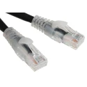 RS PRO Cat6 Ethernet Cable 2m Black RJ45 Male to RJ45 Male U/UTP Low Smoke Zero Halogen 557-363