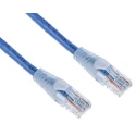 RS PRO Cat5e Ethernet Cable 10 m Blue RJ45 Male to RJ45 Male U/UTP PVC 30V 557-509