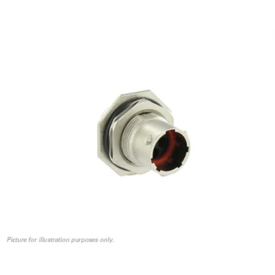 Souriau Sunbank by Eaton Circular Connector, Panel Mount, 4 Contacts, Socket, Male, IP68/IP69K, 13A, 500V, UT07104PH