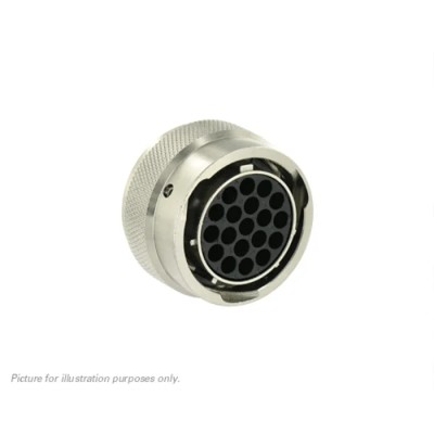 Souriau Sunbank by Eaton Circular Connector 19 Contacts, Female, Cable, Socket, IP68/IP69K, UT061619SH