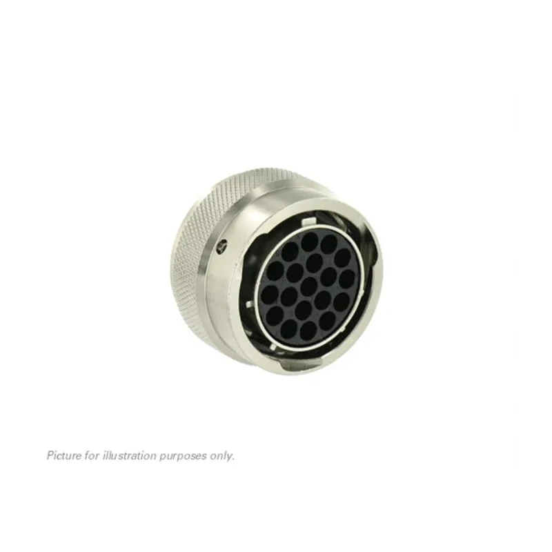 Souriau Sunbank by Eaton Circular Connector 19 Contacts, Female, Cable, Socket, IP68/IP69K, UT061619SH