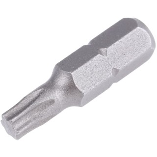 Bosch Screwdriver Bit T25 Torx 1/4 in Hex Drive 25 mm Extra Hard Star Bit 1 Piece 2607001615