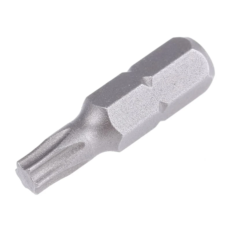 Bosch Screwdriver Bit T25 Torx 1/4 in Hex Drive 25 mm Extra Hard Star Bit 1 Piece 2607001615