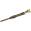 Souriau Sunbank by Eaton Male Crimp Circular Connector Contact, 16A, 16/18 AWG, Gold over Nickel, SM16ML1S6