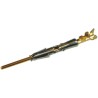 Souriau Sunbank by Eaton Male Crimp Circular Connector Contact, 16A, 16/18 AWG, Gold over Nickel, SM16ML1S6
