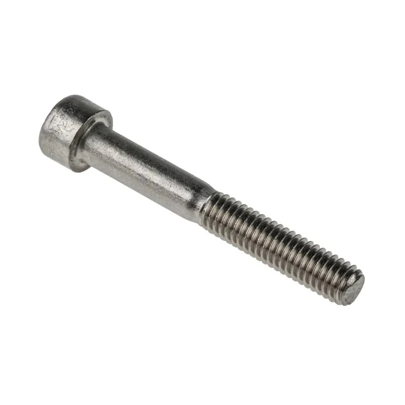 RS PRO Stainless Steel Hex Socket Cap Screw M6 x 45 mm, Plain Finish, DIN 912, 293-397