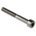 RS PRO Stainless Steel Hex Socket Cap Screw M6 x 45 mm, Plain Finish, DIN 912, 293-397