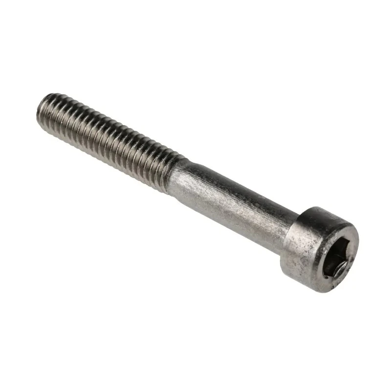 RS PRO Stainless Steel Hex Socket Cap Screw M6 x 45 mm, Plain Finish, DIN 912, 293-397