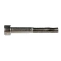 RS PRO Stainless Steel Hex Socket Cap Screw M6 x 45 mm, Plain Finish, DIN 912, 293-397