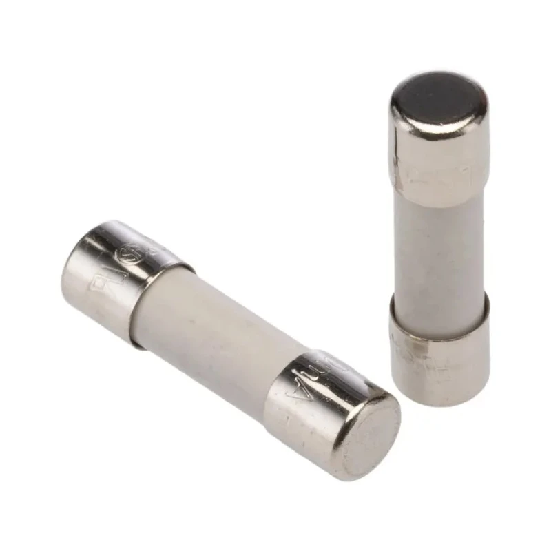 RS PRO 800mA T Ceramic Cartridge Fuse, 250V AC, 5.2 x 20 mm, Time Delay, High Breaking Capacity, 563-356