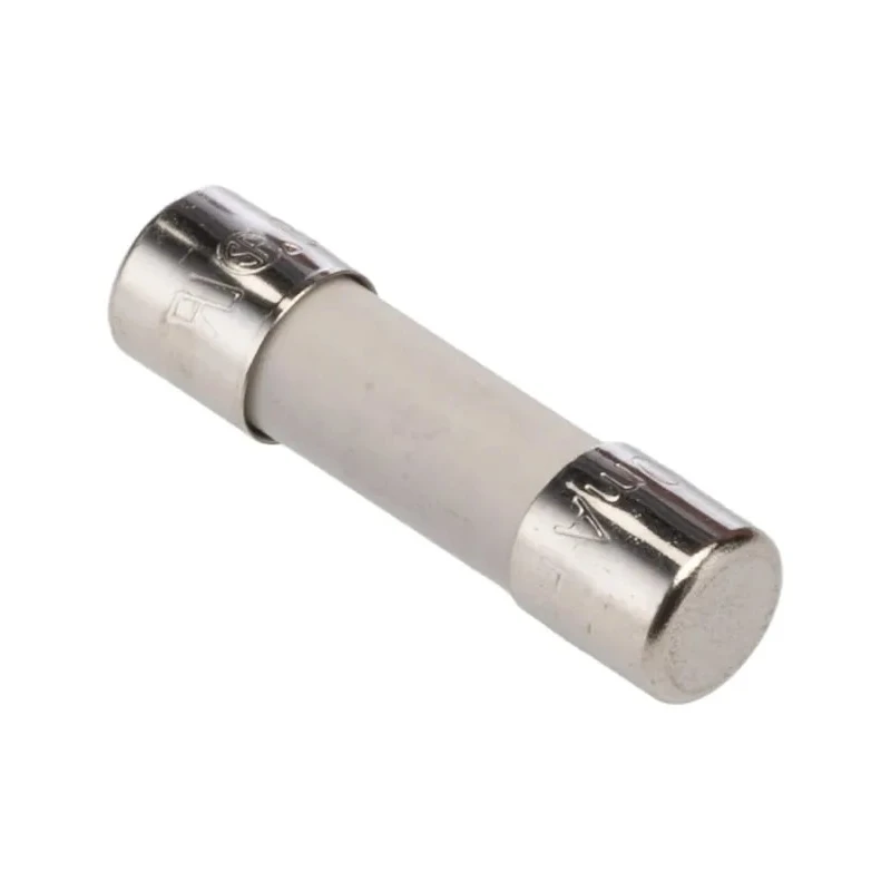 RS PRO 800mA T Ceramic Cartridge Fuse, 250V AC, 5.2 x 20 mm, Time Delay, High Breaking Capacity, 563-356