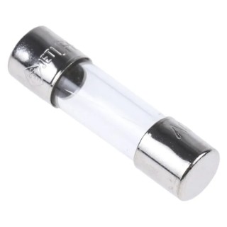 RS PRO Glass Cartridge Fuse 1A Fast Acting 250V AC 5 x 20 mm 563-380