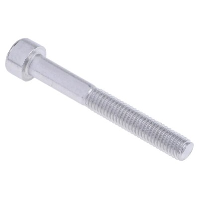 RS PRO Plain Stainless Steel Hex Socket Cap Screw M5 x 40 mm, Hex Socket Cap Head, DIN 912, Grade A Stainless Steel 293-353