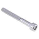 RS PRO Plain Stainless Steel Hex Socket Cap Screw M5 x 40 mm, Hex Socket Cap Head, DIN 912, Grade A Stainless Steel 293-353