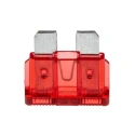RS PRO Blade Car Fuse 10A, Red, 32V DC, Regular Size, PA66 Housing, Silver Alloy Terminal 563-744