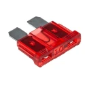 RS PRO Blade Car Fuse 10A, Red, 32V DC, Regular Size, PA66 Housing, Silver Alloy Terminal 563-744