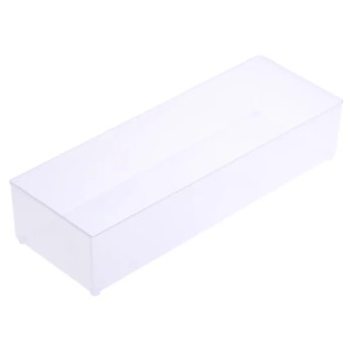 Raaco Transparent Polypropylene Compartment Box 1 Cell 47mm x 79mm x 218mm 103695