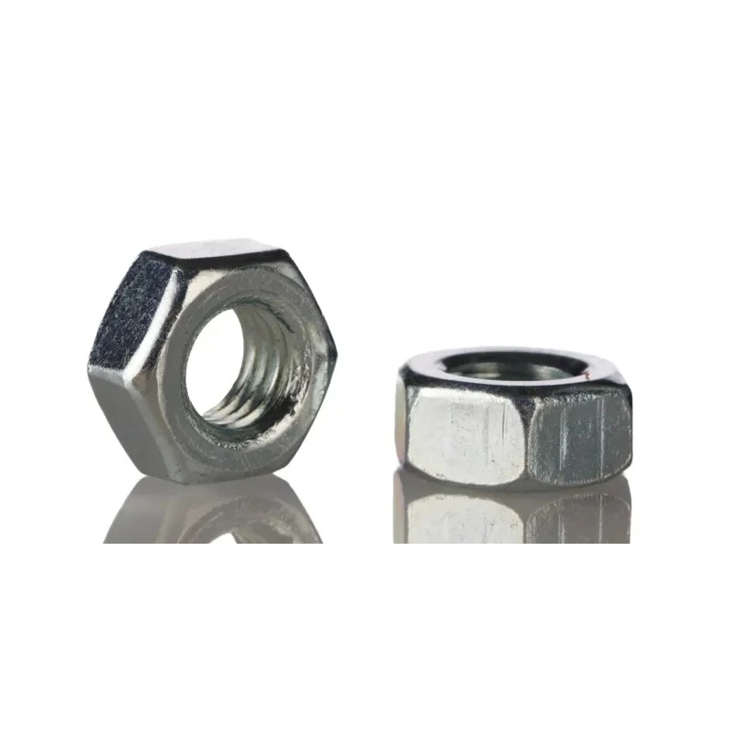 RS PRO Zinc Plated Steel Hex Nut M3, Full Type, DIN 934 Standard, 2.4mm Height 560-293