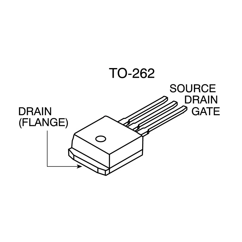 Vishay N-Channel MOSFET, 8A, 500V, Enhancement, 3-Pin TO-220 IRF840LCPBF