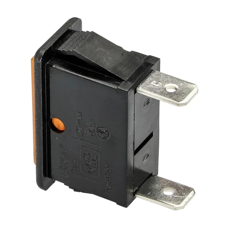 Arcolectric (Bulgin) Ltd Panel Mount Indicator, Orange, 250V, 16A, Solder Tab, Prominent Bezel, C0430ATNAE