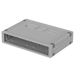 Bopla Ultramas Plastic Instrument Enclosure Light Grey IP30 62.2x198.9x290.9mm 55620010 UM 62009 L