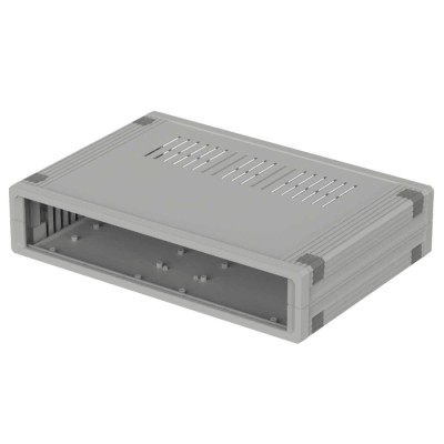 Bopla Ultramas Plastic Instrument Enclosure Light Grey IP30 62.2x198.9x290.9mm 55620010 UM 62009 L
