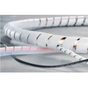 HellermannTyton Spiral Cable Wrap Polyethylene 20 mm Bundle Diameter, 4–5 mm Cable, SBPE Series 30 m 161-41100 SBPE4-PE-NA