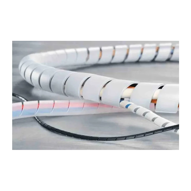 HellermannTyton Spiral Cable Wrap Polyethylene 20 mm Bundle Diameter, 4–5 mm Cable, SBPE Series 30 m 161-41100 SBPE4-PE-NA