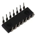 Texas Instruments 74LS Series 2-Input NOR Gate IC SN74LS02N, 14-Pin PDIP, Logic Family LS