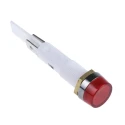 Arcolectric (Bulgin) Ltd 0277 Series Panel Mount Indicator Red, 230V AC, Solder Tab, IP67, Chrome Bezel C027700NAO