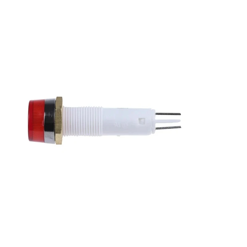 Arcolectric (Bulgin) Ltd 0277 Series Panel Mount Indicator Red, 230V AC, Solder Tab, IP67, Chrome Bezel C027700NAO