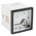 HOBUT Analogue Voltmeter DC, 45 mm × 45 mm, Panel Mount, Accuracy Class 1.5, IEC, D48 Series D481MCS10V/2-002
