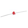 Broadcom Red Subminiature Through Hole LED 1.8V, 30mA, HLMP-6300