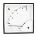 HOBUT Analogue Panel Ammeter 100 A AC, Moving Iron, 96 mm x 96 mm, Class 1.5 D96SD