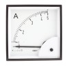 HOBUT Analogue Panel Ammeter 100 A AC, Moving Iron, 96 mm x 96 mm, Class 1.5 D96SD