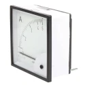 HOBUT Analogue Panel Ammeter 100 A AC, Moving Iron, 96 mm x 96 mm, Class 1.5 D96SD