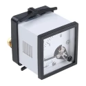 HOBUT Analogue Panel Ammeter 100 A DC, Class 1.5, Moving Coil, 48 mm × 48 mm D48MC