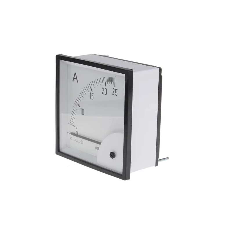HOBUT Analogue Panel Ammeter 100 A AC, 96 mm x 96 mm, Class 1.5, Moving Iron D96SD
