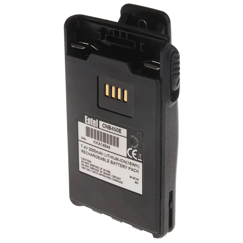 Entel Rechargeable Lithium-Ion Battery for HX Series Walkie Talkies CNB450E