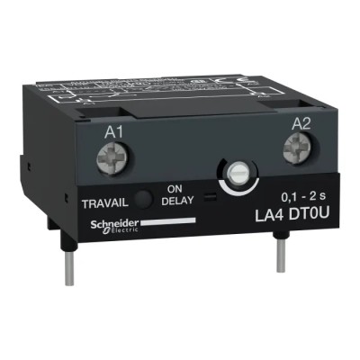 Schneider Electric TeSyS CA Contactor Timer, Delay-On/Delay-Off, 240V, For LC1D, LA4DT0U