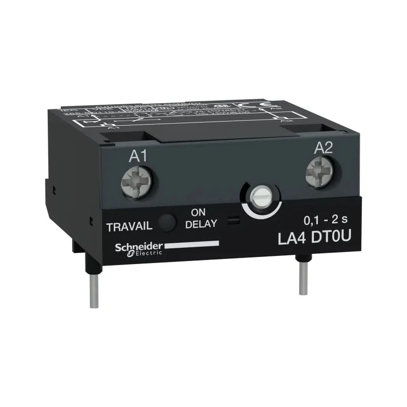 Schneider Electric TeSyS CA Contactor Timer, Delay-On/Delay-Off, 240V, For LC1D, LA4DT0U